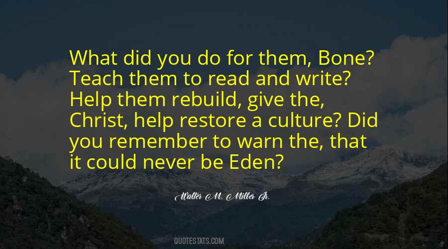 Walter M. Miller Jr. Quotes #1349775