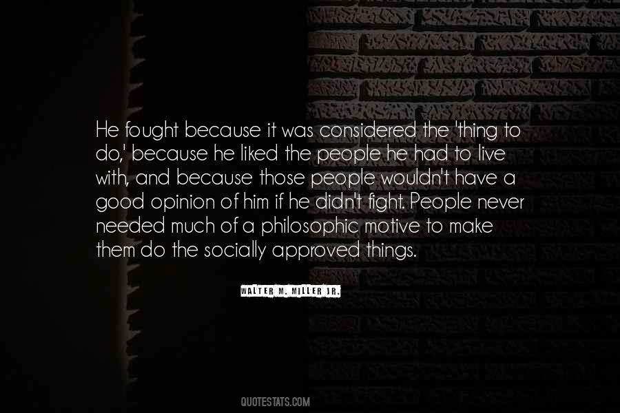 Walter M. Miller Jr. Quotes #55460