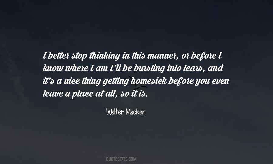 Walter Macken Quotes #1242804