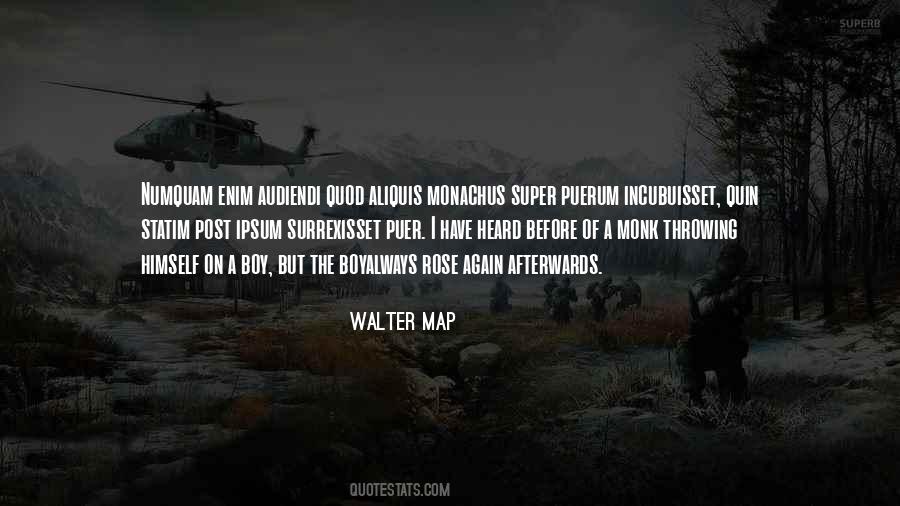 Walter Map Quotes #1059105