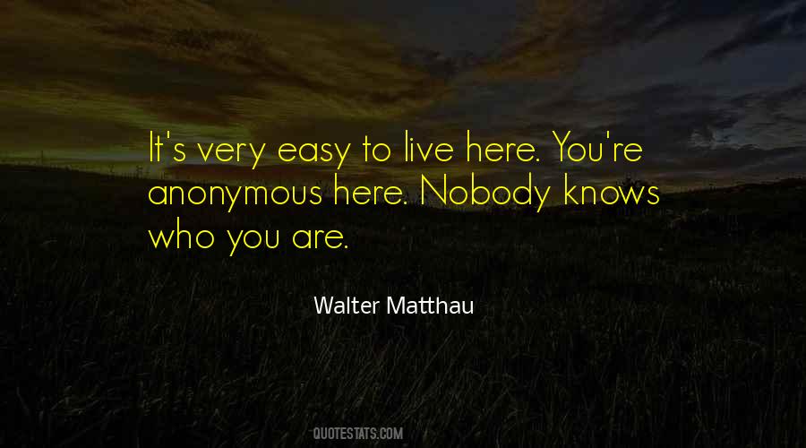 Walter Matthau Quotes #648832