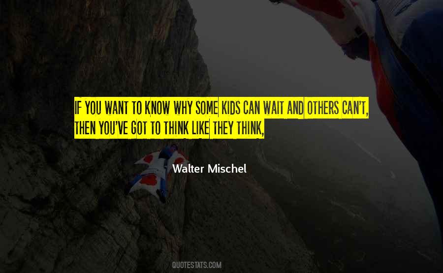 Walter Mischel Quotes #113003