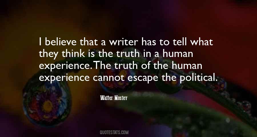 Walter Mosley Quotes #537910