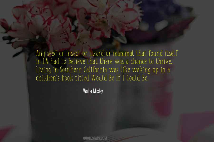 Walter Mosley Quotes #828777