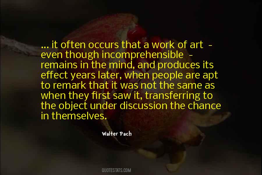 Walter Pach Quotes #1094390