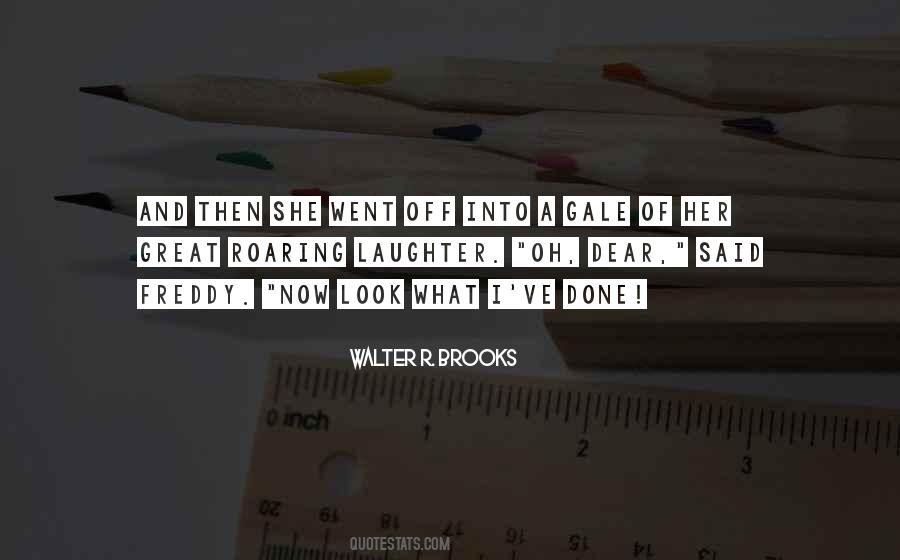 Walter R. Brooks Quotes #1466779