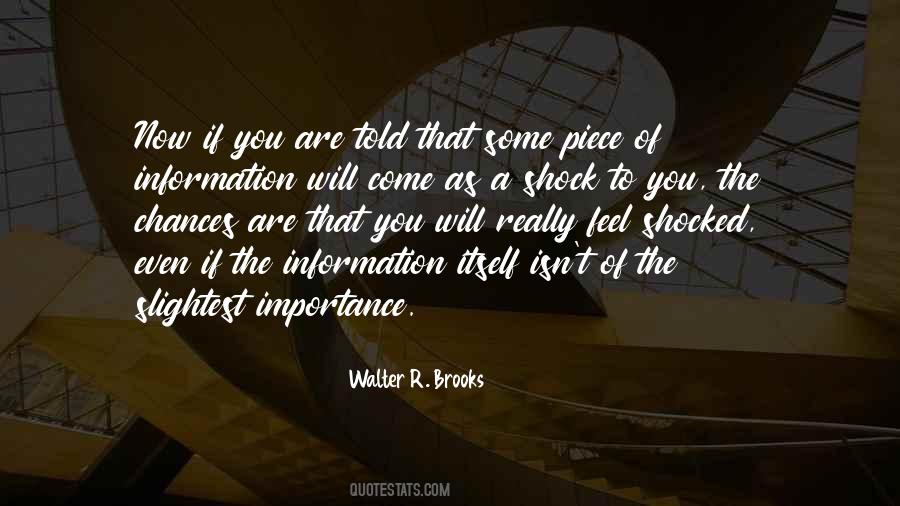 Walter R. Brooks Quotes #1810673