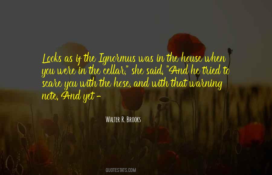 Walter R. Brooks Quotes #353924