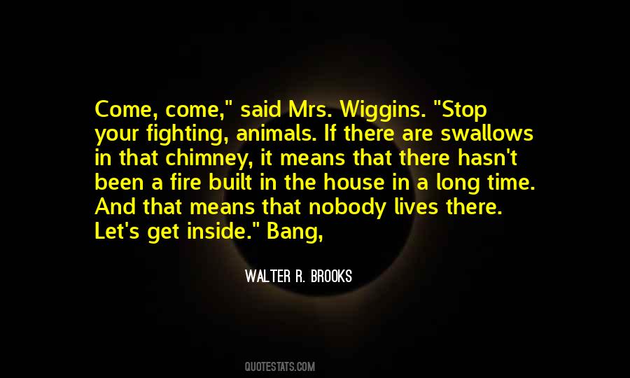 Walter R. Brooks Quotes #64556