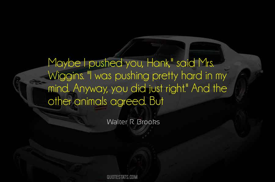 Walter R. Brooks Quotes #85638