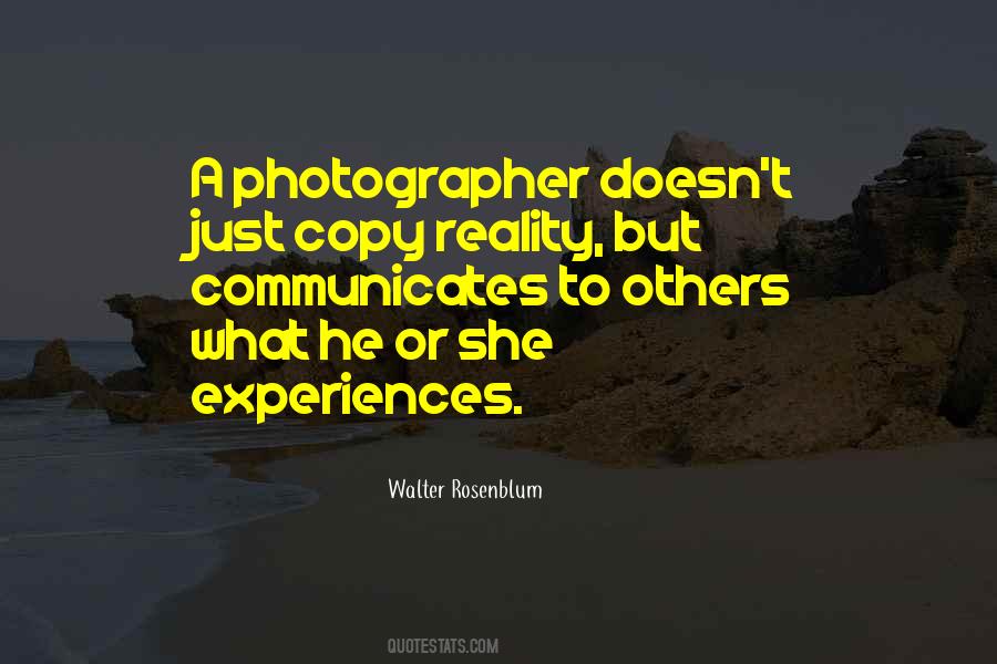Walter Rosenblum Quotes #1472473 Walter Rosenblum Quotes #1472473