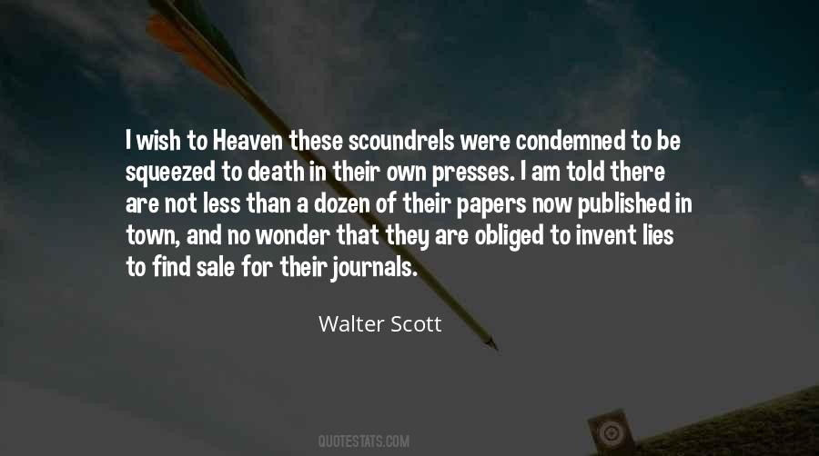 Walter Scott Quotes #1731126