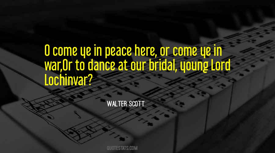 Walter Scott Quotes #414409