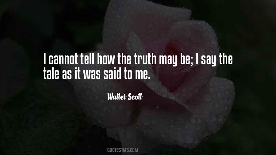 Walter Scott Quotes #779098