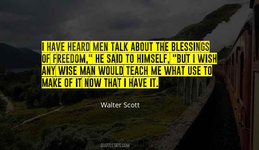 Walter Scott Quotes #994397