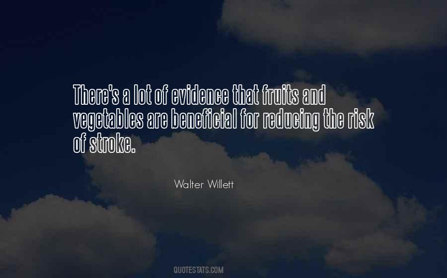 Walter Willett Quotes #86565