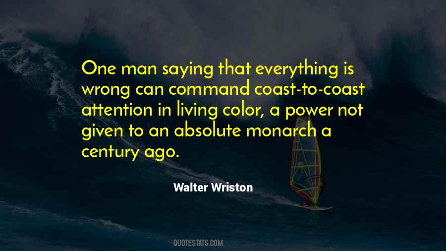 Walter Wriston Quotes #229678