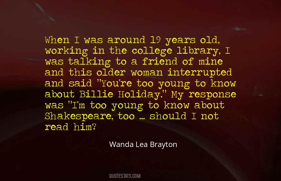 Wanda Lea Brayton Quotes #1645403