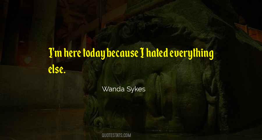 Wanda Sykes Quotes #1774133