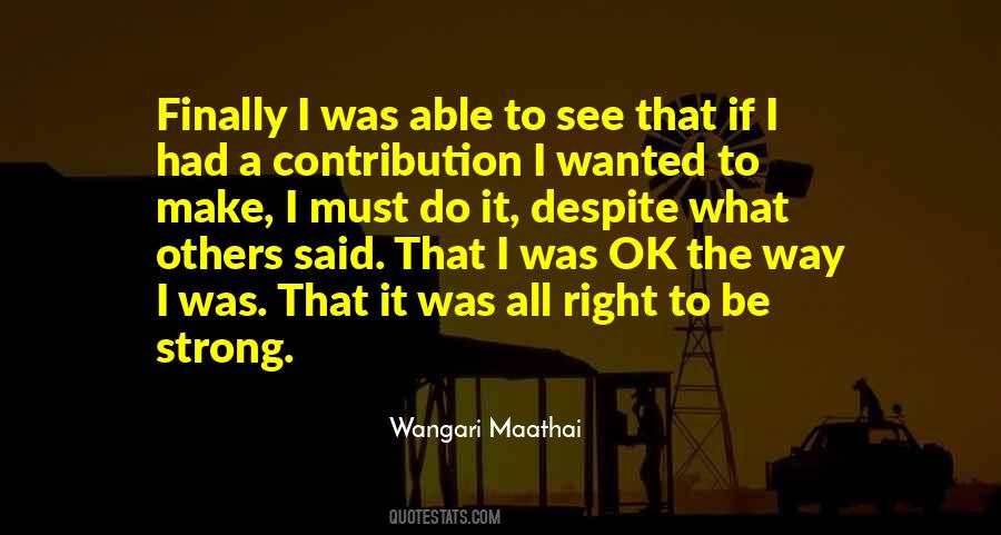 Wangari Maathai Quotes #1745294