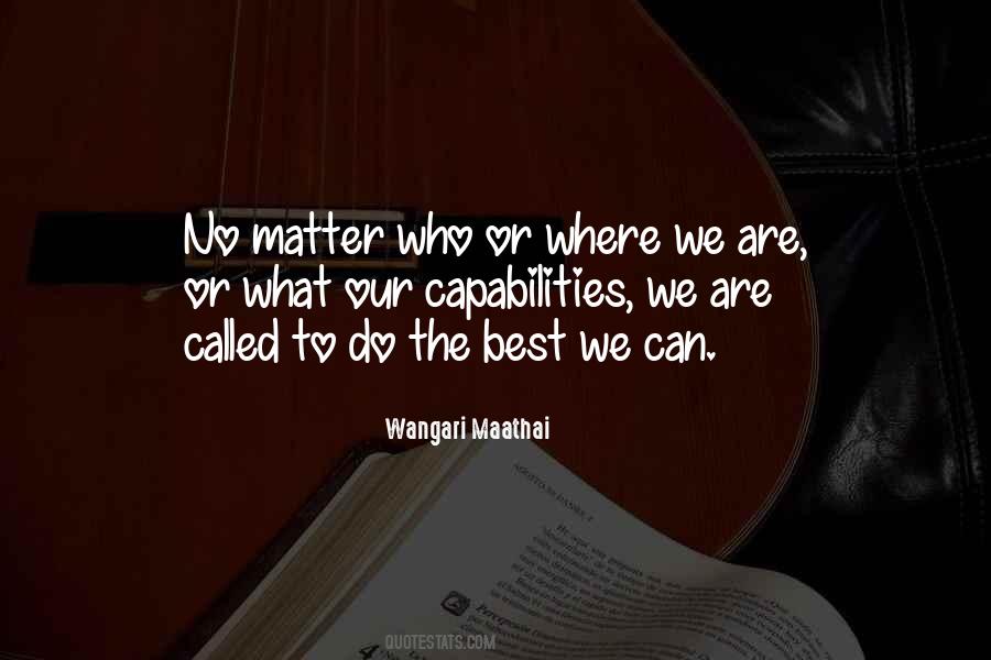 Wangari Maathai Quotes #851929