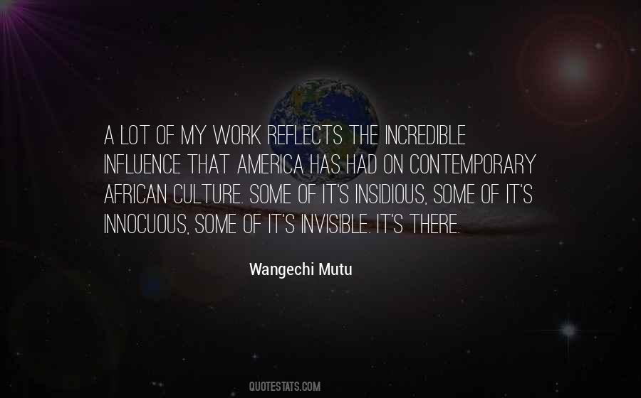 Wangechi Mutu Quotes #279524