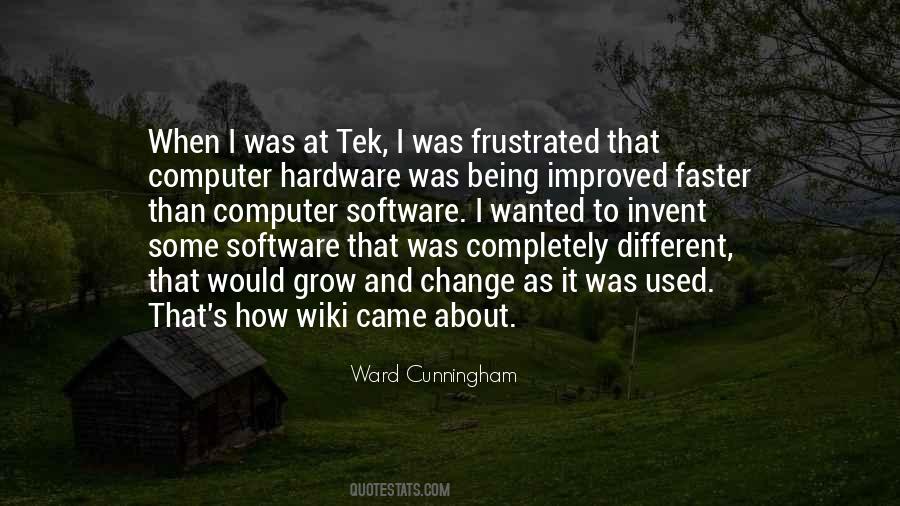 Ward Cunningham Quotes #1301929