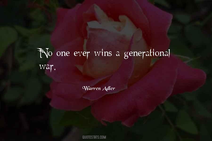 Warren Adler Quotes #1285406