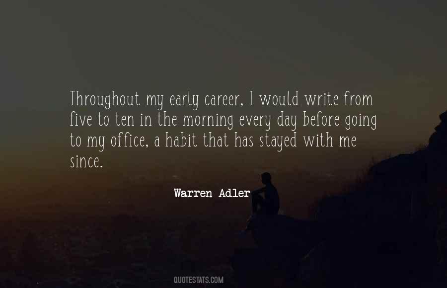 Warren Adler Quotes #575474