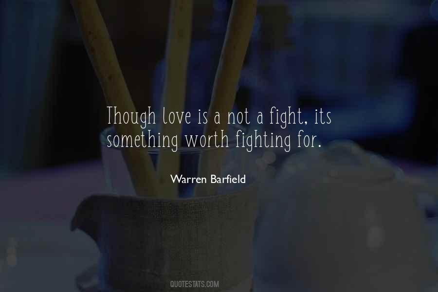 Warren Barfield Quotes #1269993