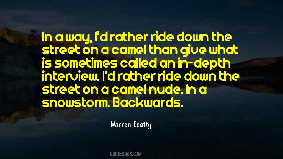 Warren Beatty Quotes #812325