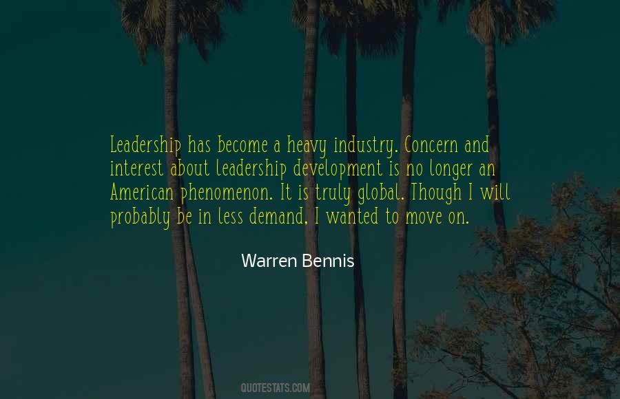 Warren Bennis Quotes #1290179