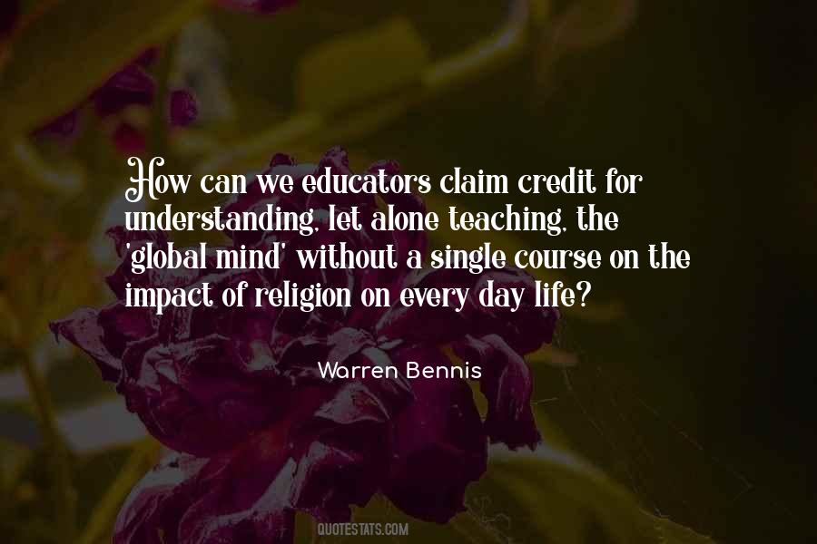 Warren Bennis Quotes #1755984