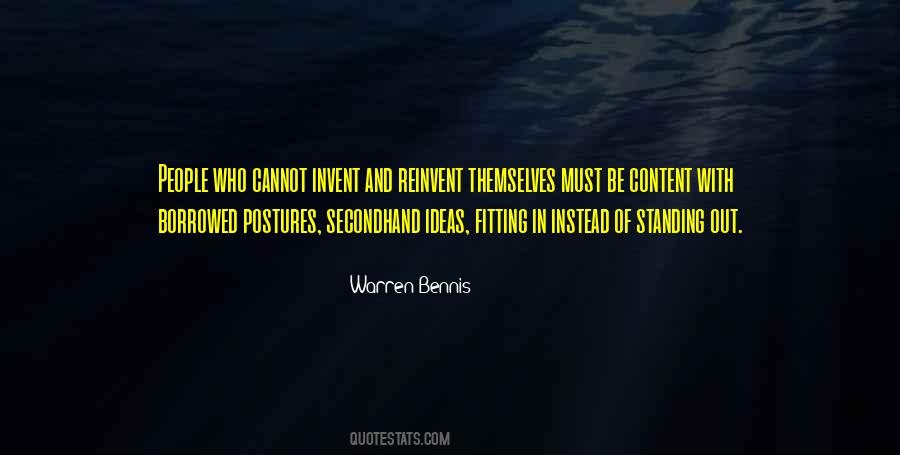 Warren Bennis Quotes #637027