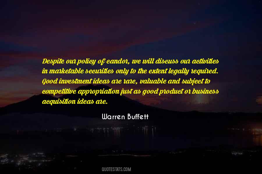 Warren Buffett Quotes #1040047