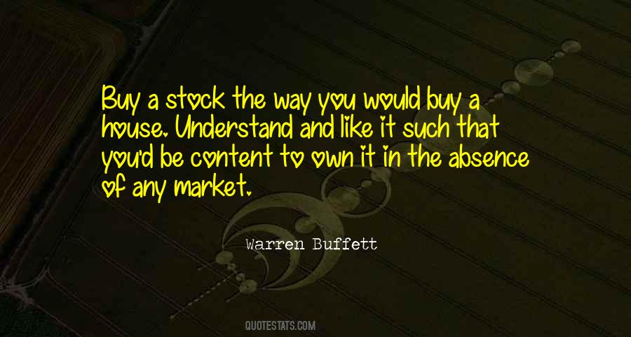 Warren Buffett Quotes #1805525