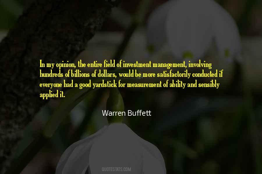 Warren Buffett Quotes #692437