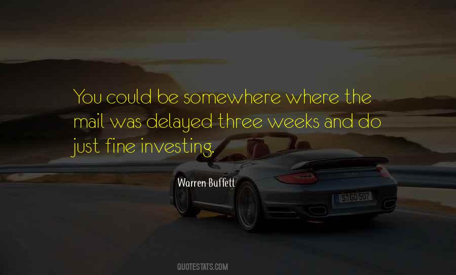 Warren Buffett Quotes #733767