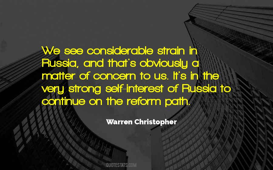 Warren Christopher Quotes #1298065