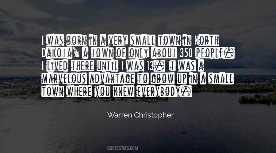 Warren Christopher Quotes #1312568