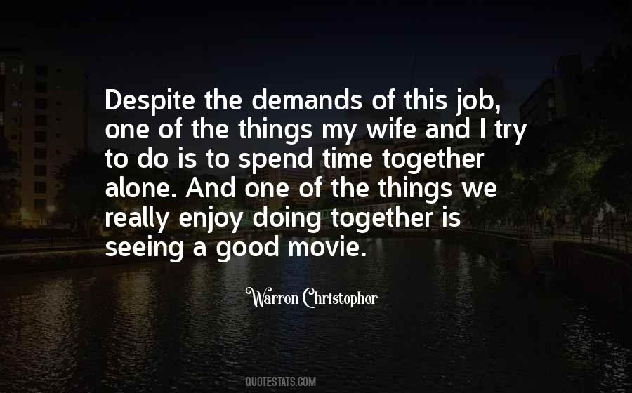 Warren Christopher Quotes #132500