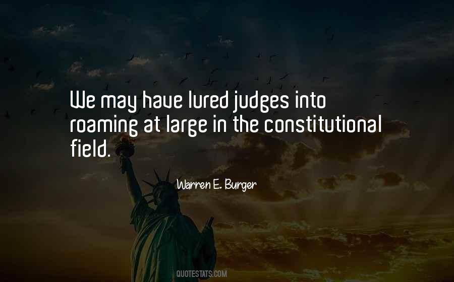 Warren E. Burger Quotes #1129342