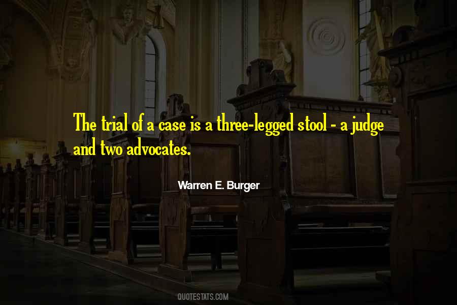 Warren E. Burger Quotes #1190231
