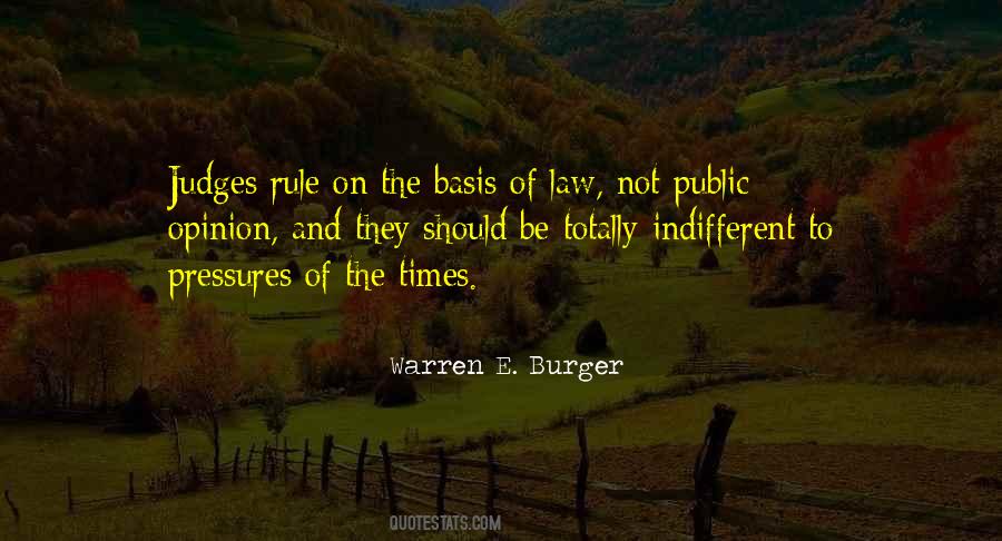 Warren E. Burger Quotes #1573543