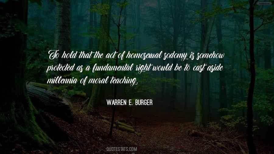 Warren E. Burger Quotes #292352