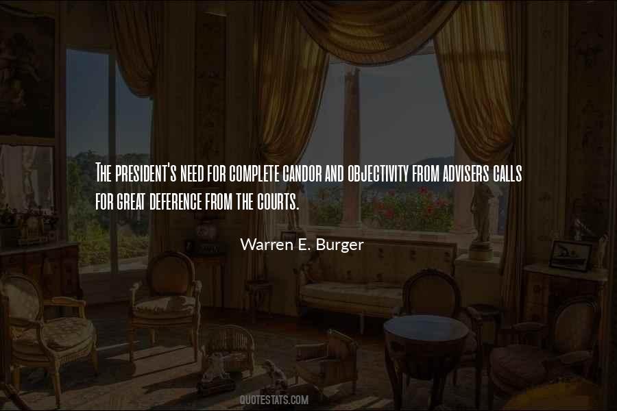 Warren E. Burger Quotes #791234