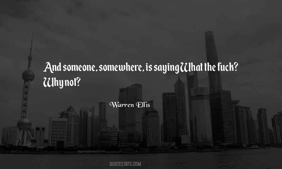Warren Ellis Quotes #768184