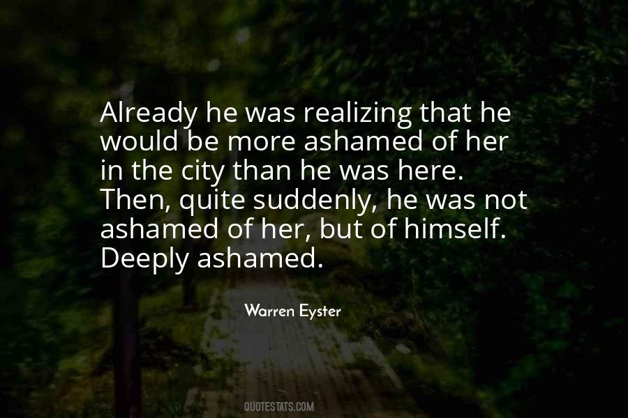 Warren Eyster Quotes #1165609