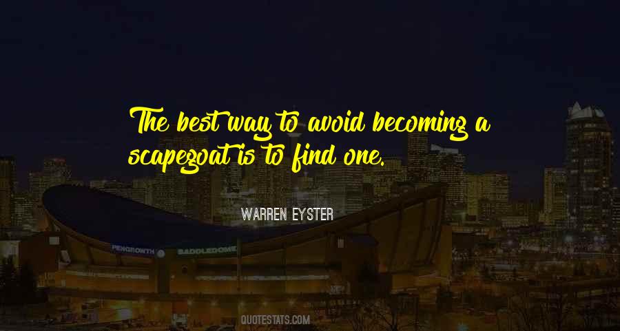 Warren Eyster Quotes #597020