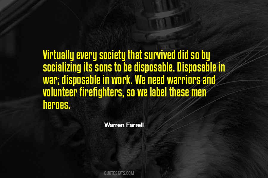 Warren Farrell Quotes #215212